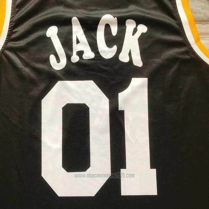 Camiseta Houston Rockets x Cactus Jack #01 Negro
